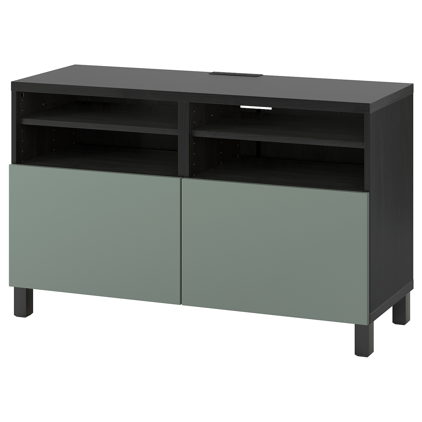 

Тумба под ТВ IKEA БЕСТО черно-коричневый 392.990.56