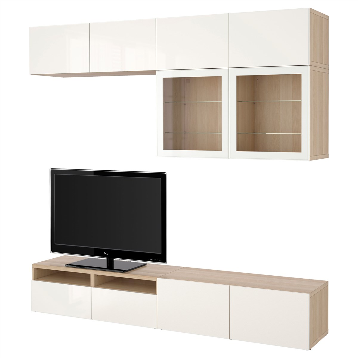 

Шкаф для ТВ IKEA БЕСТО под беленый дуб 491.926.20