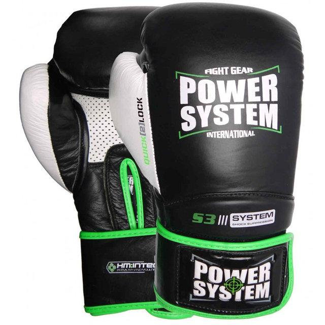 

Перчатки для бокса Power System PS-5004 Impact Black 16 Oz
