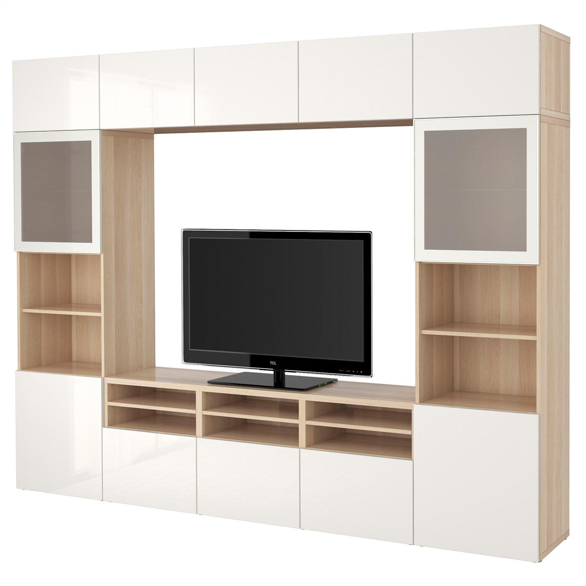 

Шкаф для ТВ IKEA БЕСТО под беленый дуб 291.947.24