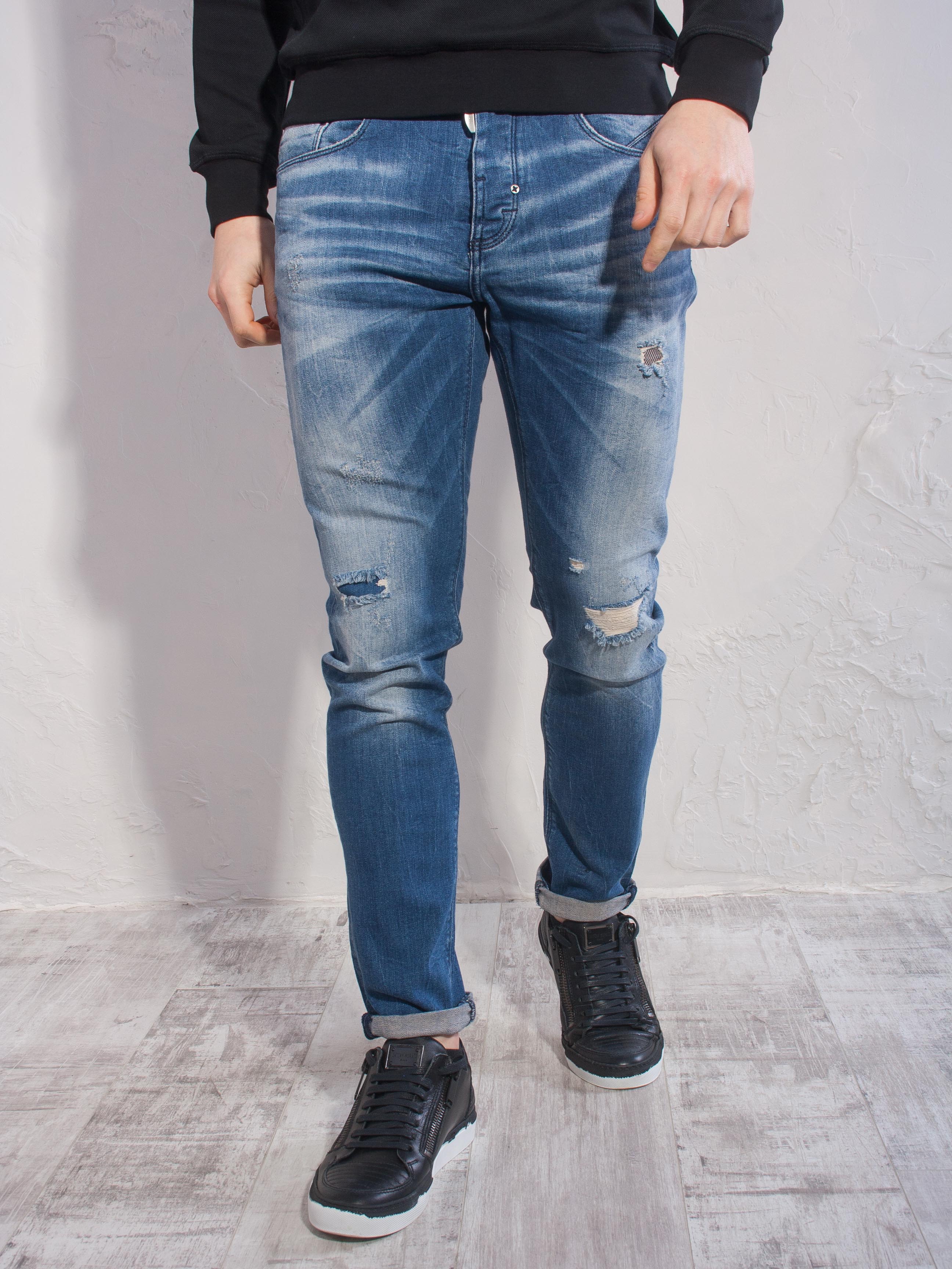 

Джинсы Antony Morato MMDT00126-FA750019-7010  Синий, Джинсы Antony Morato MMDT00126-FA750019-7010 XS Синий