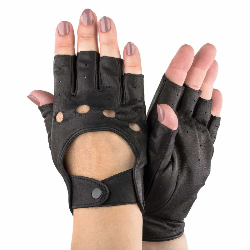 

Перчатки женские автомобильные GlovesUA мод.244 р.6 черный