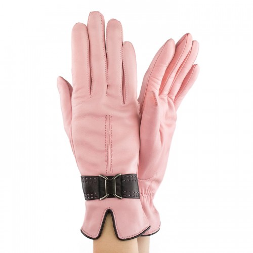 

Перчатки женские GlovesUA Итальянская кожа мод.407 р.7.5 розовые