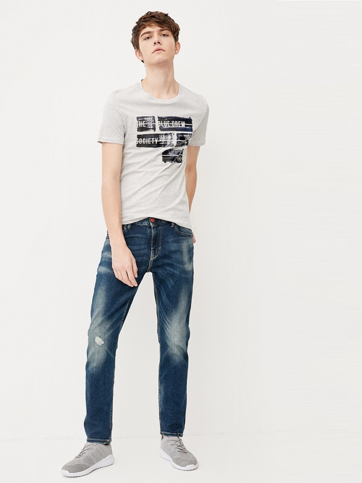 

Джинсы Jack & Jones 217232502  Синий, Джинсы Jack & Jones 217232502 L Синий