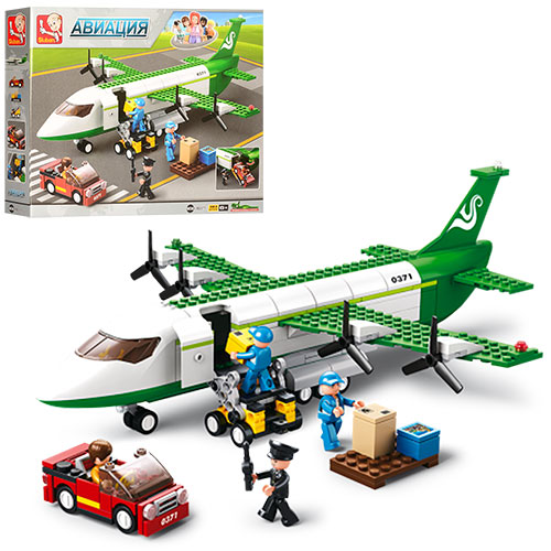 

Конструктор SLUBAN Авиация M38-B0371 383 детали