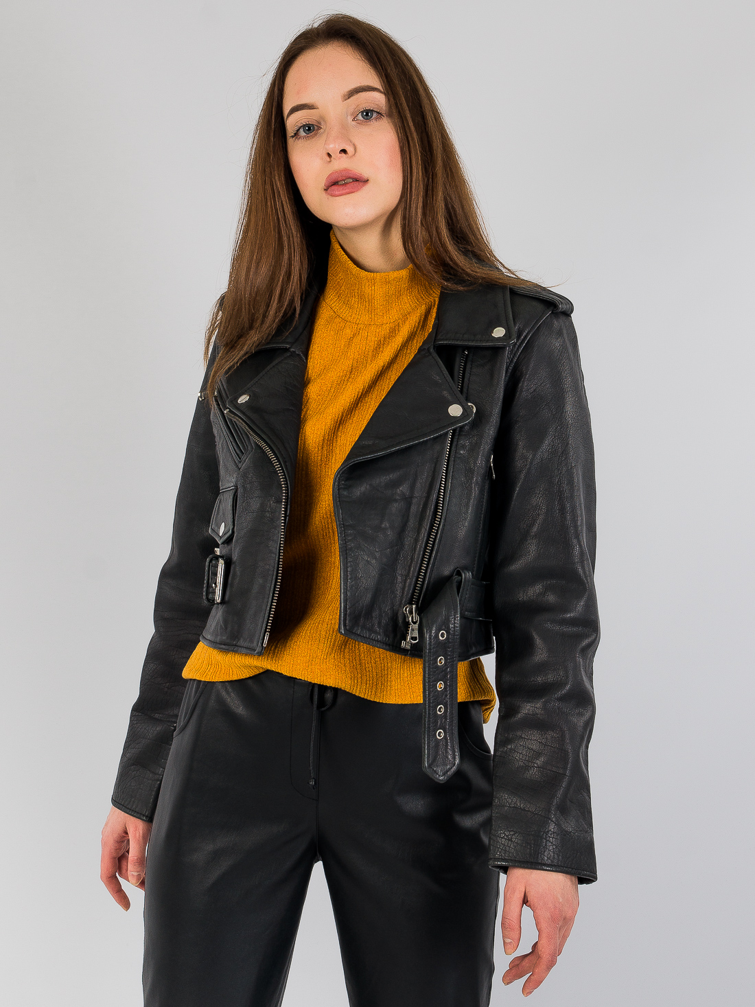 

Кожаная куртка ASOS N1168287  Черный, Кожаная куртка ASOS N1168287 M Черный