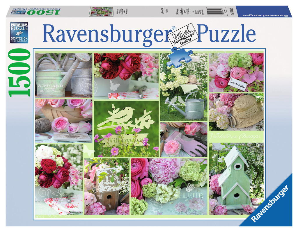 

Пазл Ravensburger Заброшенный сад (Garden of Fragrance) 1500 элементов