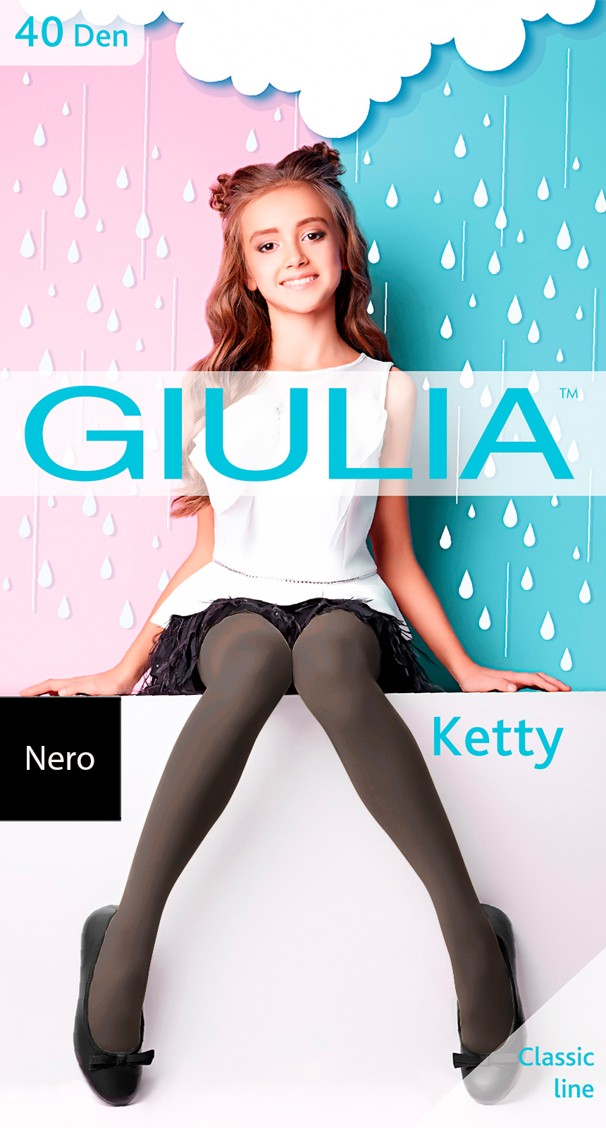 

Колготки Giulia Ketty 40 Den (128-134 см) Nero