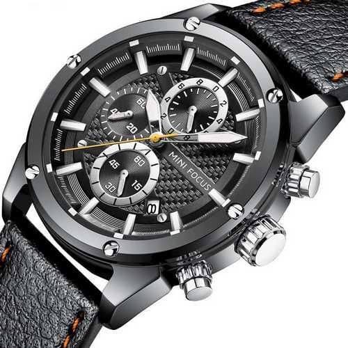 

Часы наручные Mini Focus MF0161G.04 Black-Silver