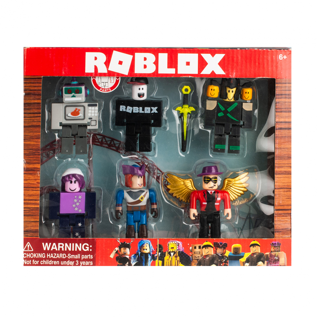 

Игровой набор Roblox 6 фигурок с аксессуарами