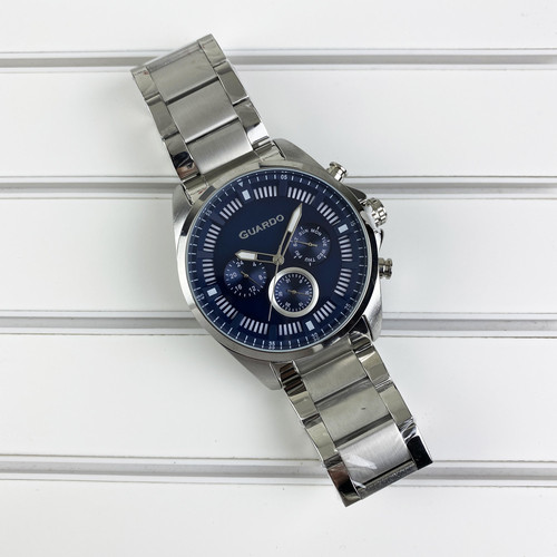 

Часы наручные Guardo 011123-1 Silver-Blue