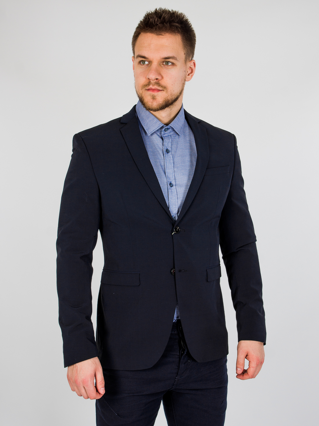

Пиджак Zara 4440/302/401 2XL Синий