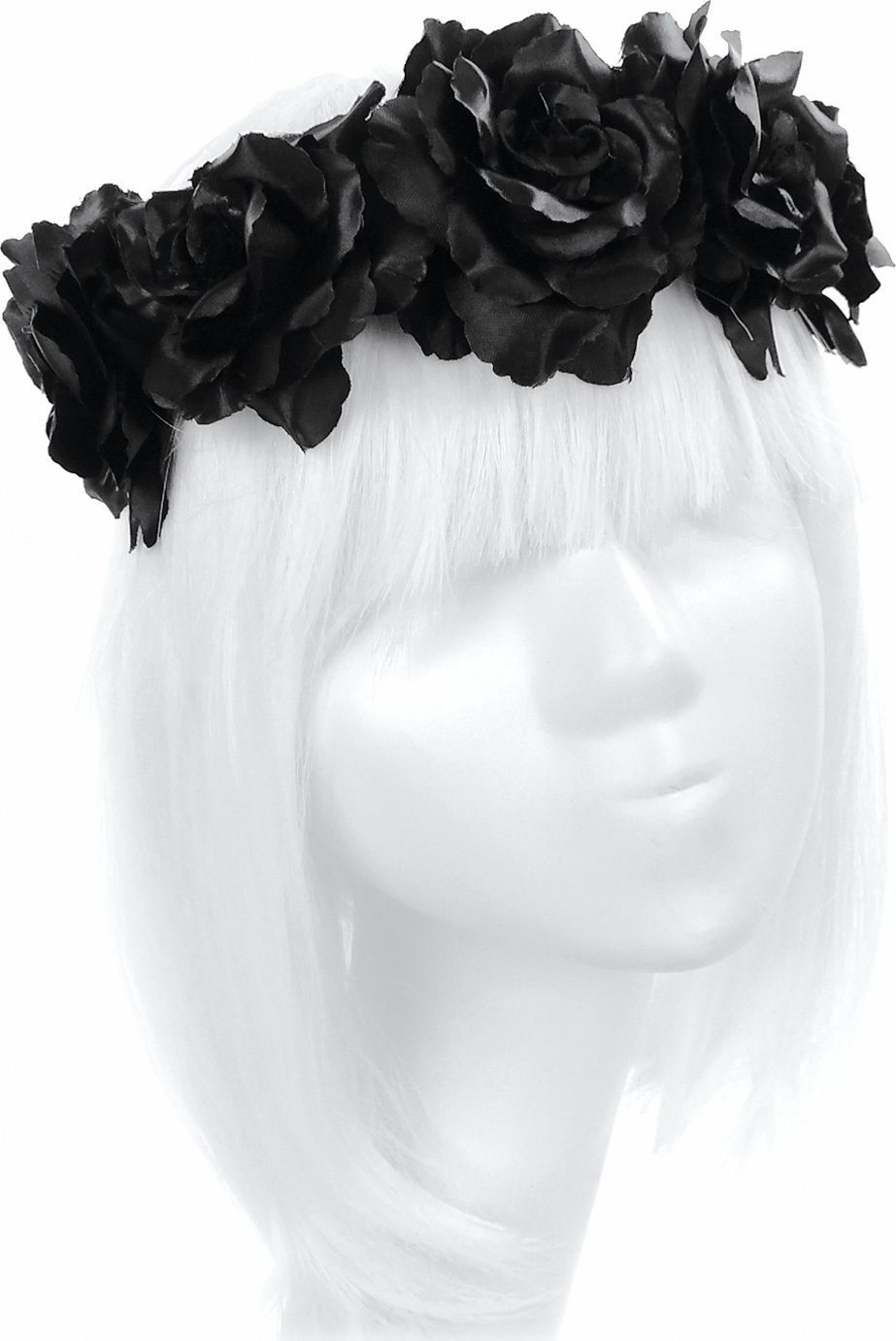 

Венок Seta Decor Hanna из роз 19-49BLK Черный