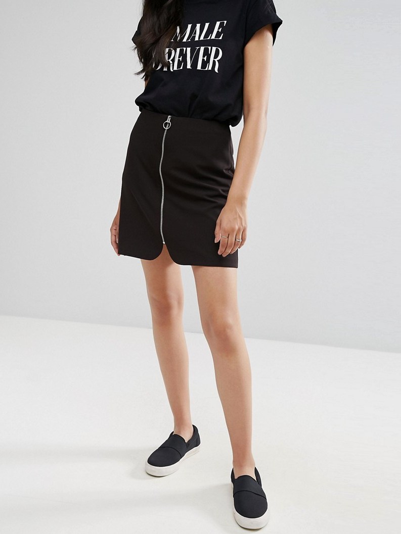 

Юбка ASOS AS/NA080220-7  Черный, Юбка ASOS AS/NA080220-7 XS Черный