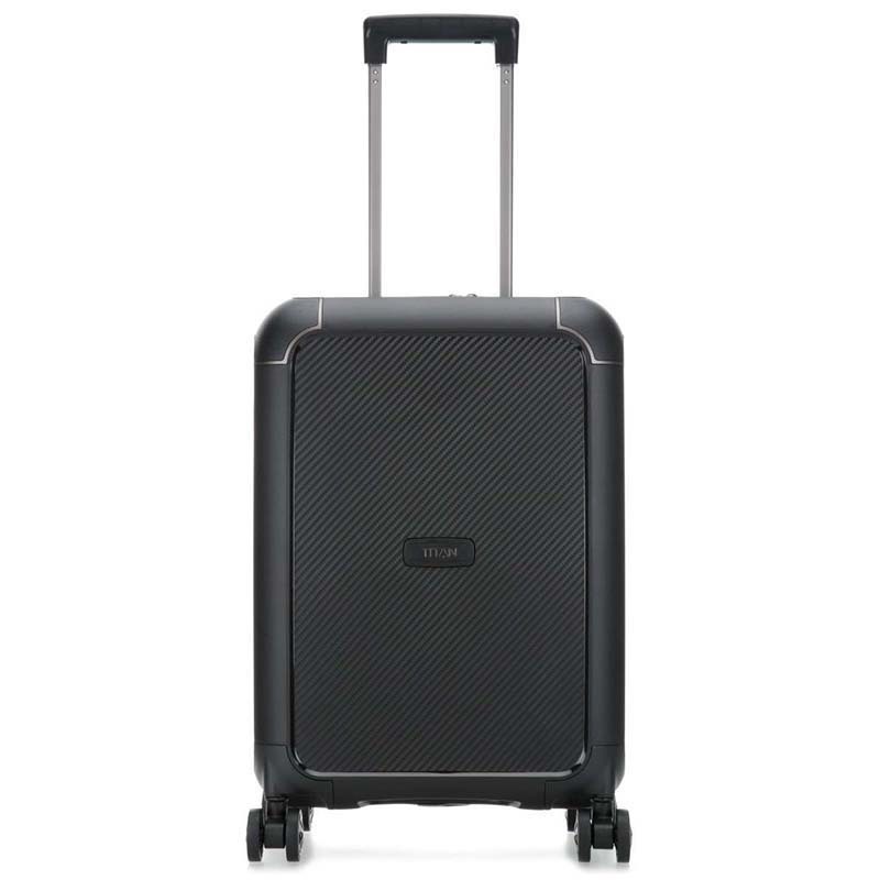 

Чемодан на 4 колесах Titan COMPAX Black S с USB 43л (Ti844406-01)