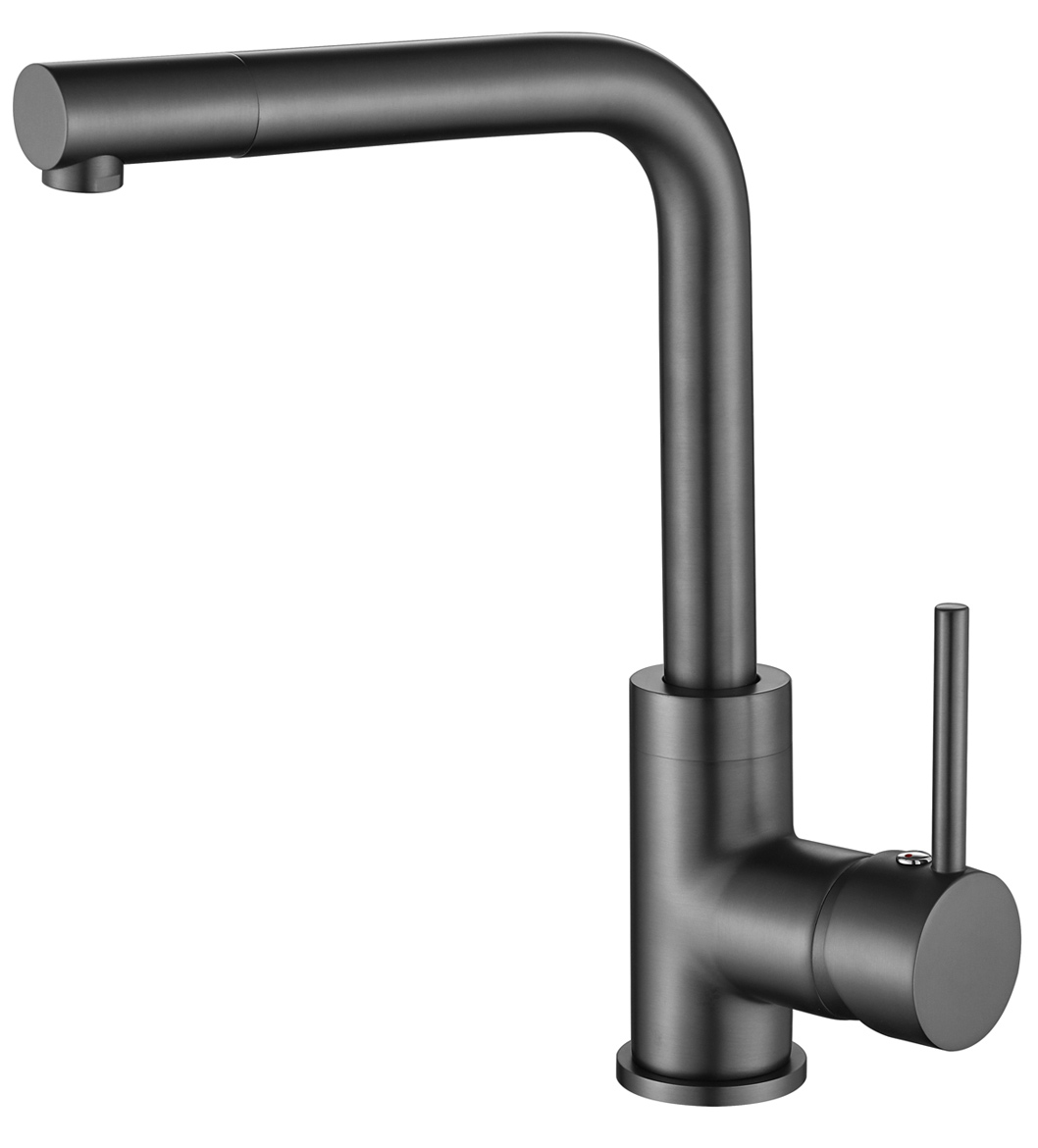 

Смеситель Aquasanita Forte 5553-T графит (006370) темный хром