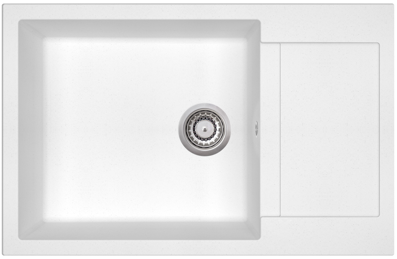 

Кухонная мойка Aquasanita Tesa Sqt 105 - Alba 710 (003284) белый