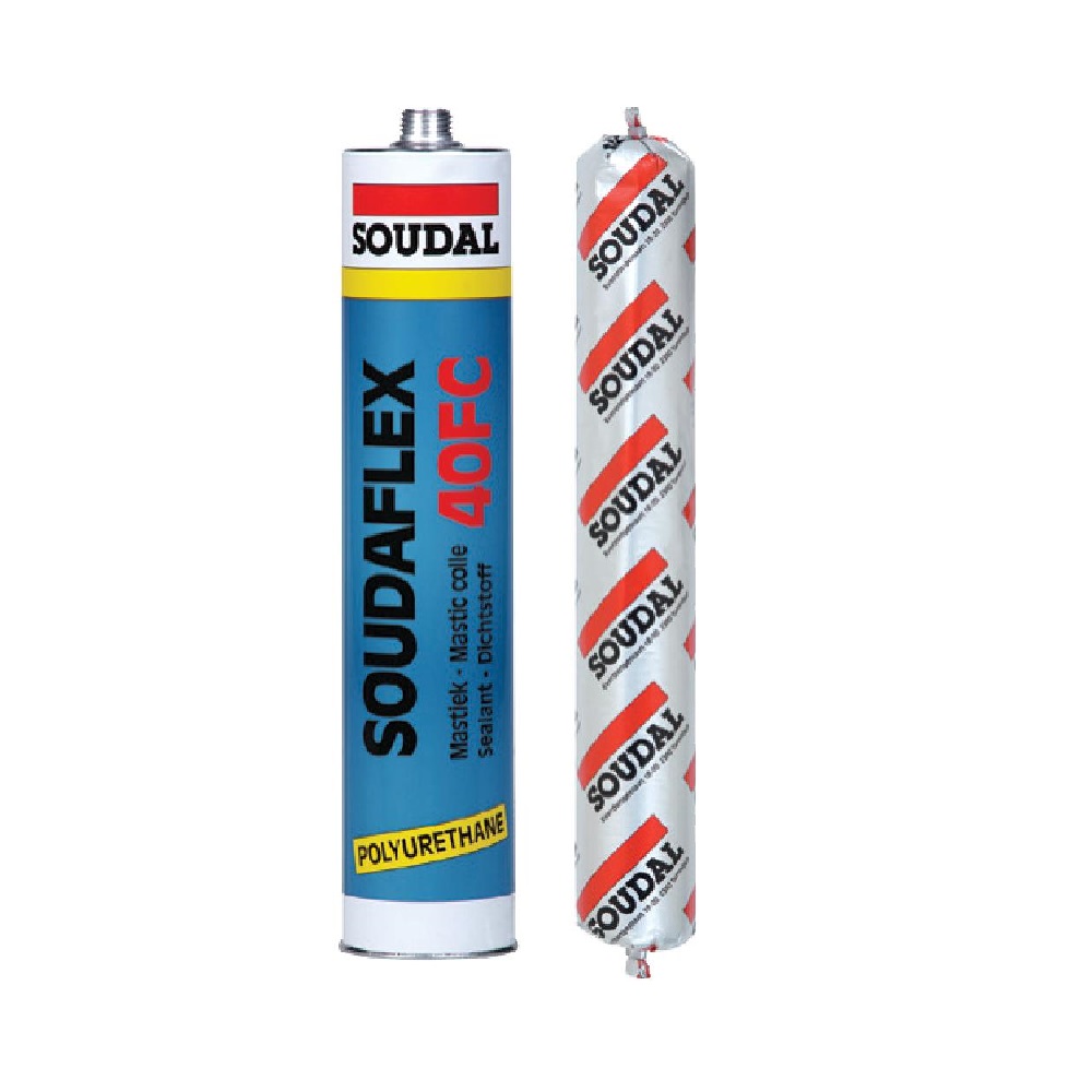 

Герметик Полиуретановый Белый 600 мл SOUDAL SOUDAFLEX 40FC