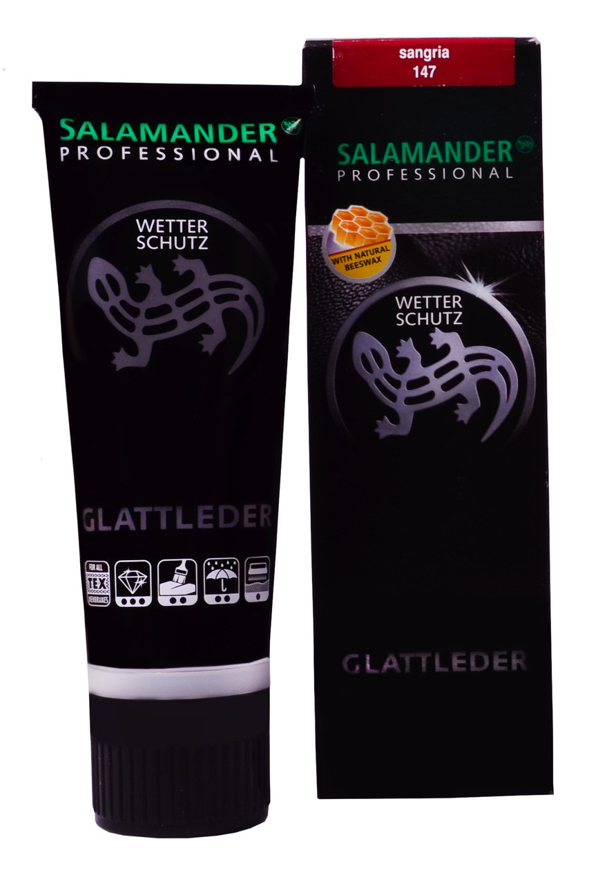 

Крем для обуви Salamander Professional "Wetter Sсhutz" 75 ml (цвет сангрия 147)