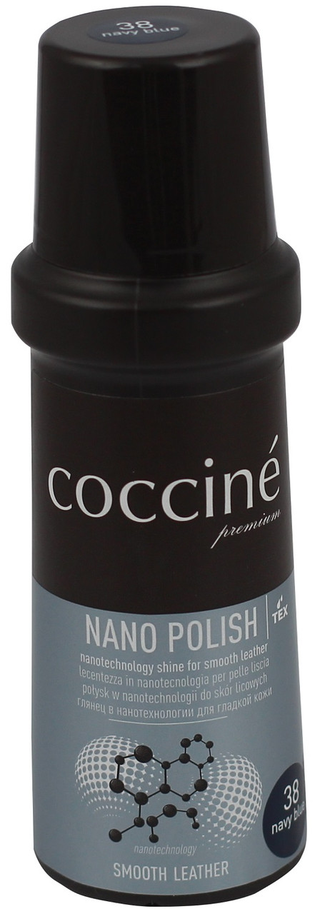 

Паста-блеск для кожаной обуви Темно-Синяя Cocciné NANO POLISH, 75 мл