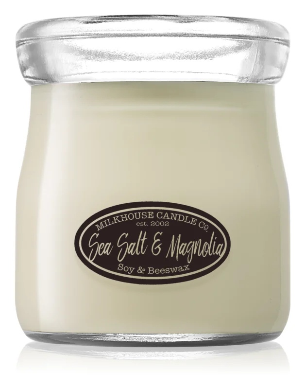 

Milkhouse Candle Co. Creamery Sea Salt Magnolia ароматизована свічка 142 гр Cream Jar