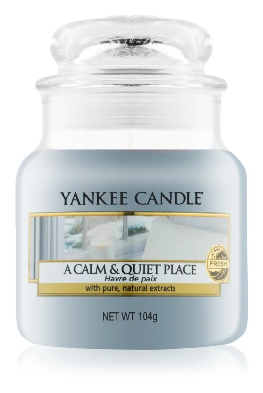

Yankee Candle A Calm Quiet Place ароматизована свічка 104 гр Classic маленька