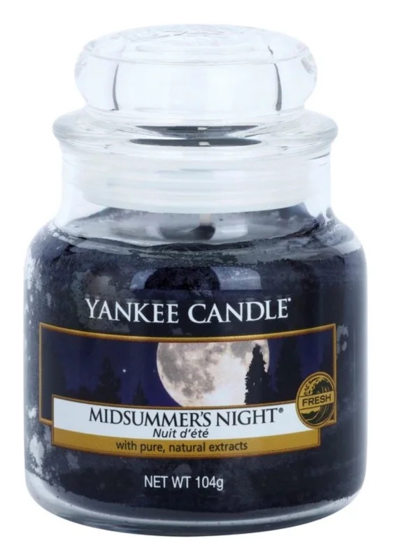 

Yankee Candle Midsummers Night ароматизована свічка 104 гр Classic маленька