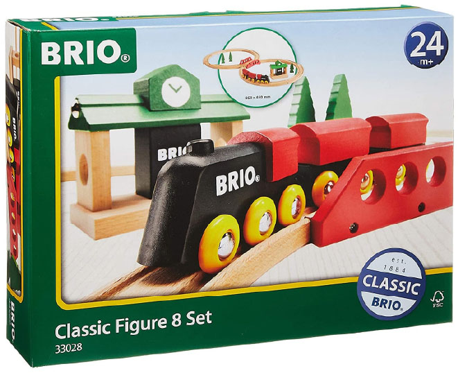 

Железная дорога Brio Classic Figure 8 Set 22 элемента (33028)