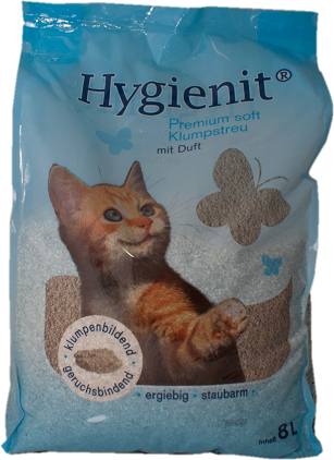 

Наполнитель для кошачьего туалета Pretty Cat Hygienit Premium с ароматом детской присыпки Бентонитовый комкующий 8 л