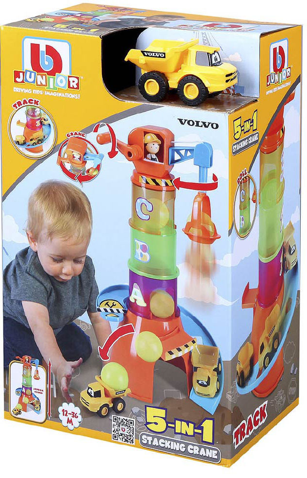 

Игровой набор BB Junior Volvo Stacking Crane (16-88605)