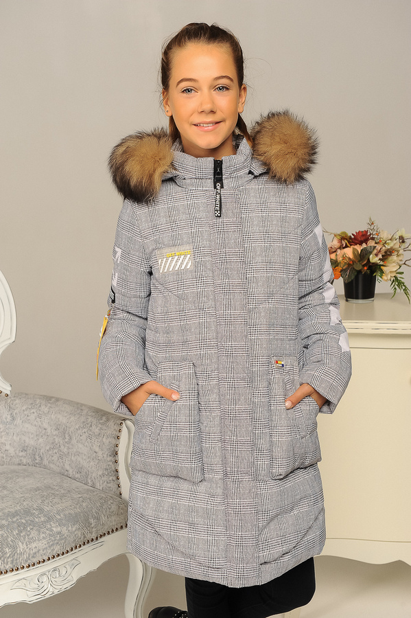 

Куртка Соня 086 38 140 см Клетка