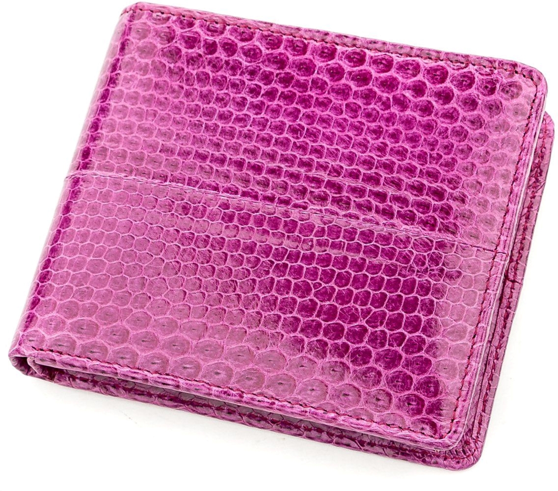 

Женский кошельк из натуральной кожи Snake Leather leather-18543 Розовый