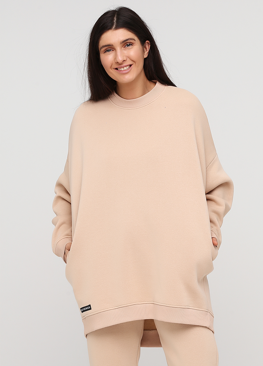 

Свитшот "Only Women" (94-Sws-01-02-sand-(mega oversize, Свитшот "Only Women" (94-Sws-01-02-sand-M(mega oversize))