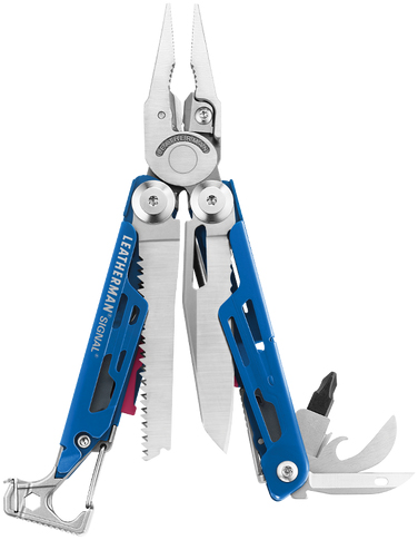 

Мультиинструмент Leatherman Signal Cobalt 19 инструментов Blue/Grey (832741)