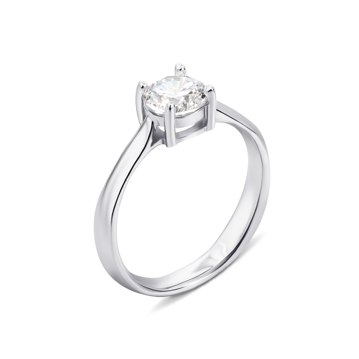 

Серебряное кольцо с фианитом 16 размер 1RI67777/19-R