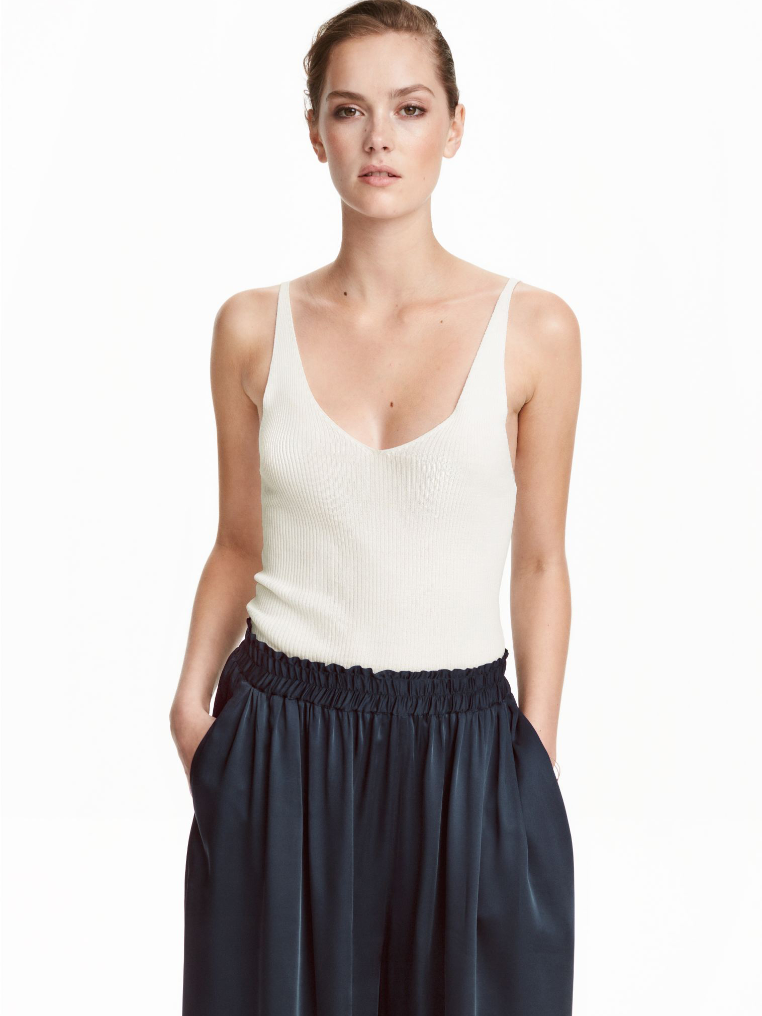 

Майка H&M KK4220254 42 Белая