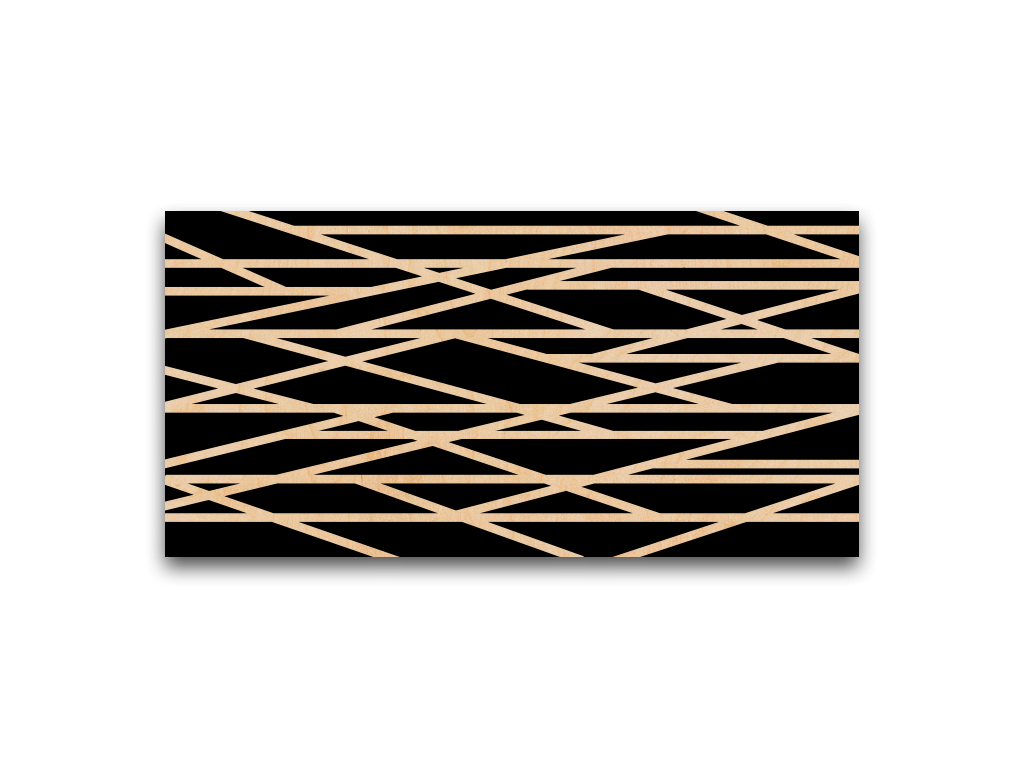 

Декоративне панно - WOOD CARPET 15 Uconcept 1 Фанера, акріл 152 см 76 см