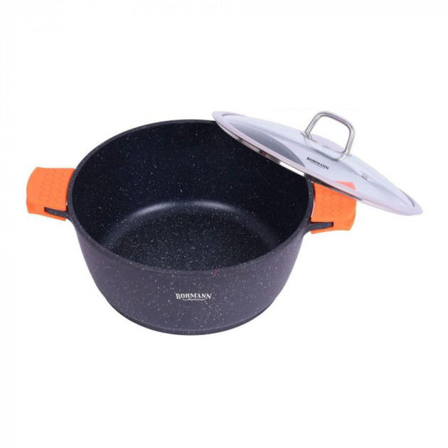 

Кастрюля Bohmann 28 см. BH 7350-28 MRB