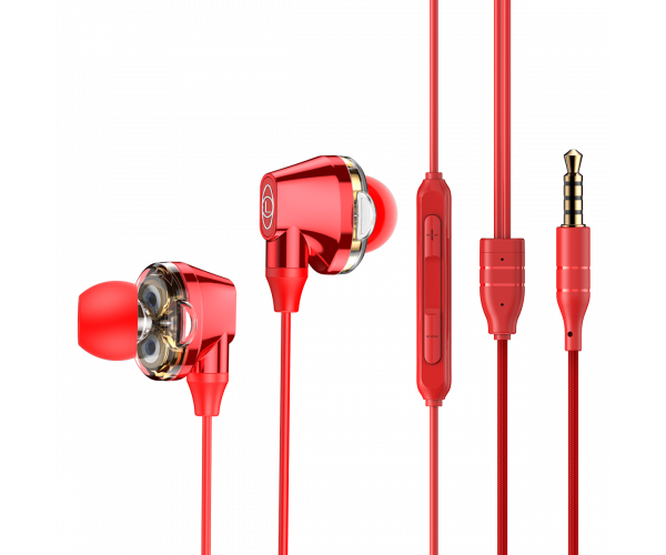 

Навушники Baseus H10 3.5 мм (mini-Jack) Red (NGH10-09)
