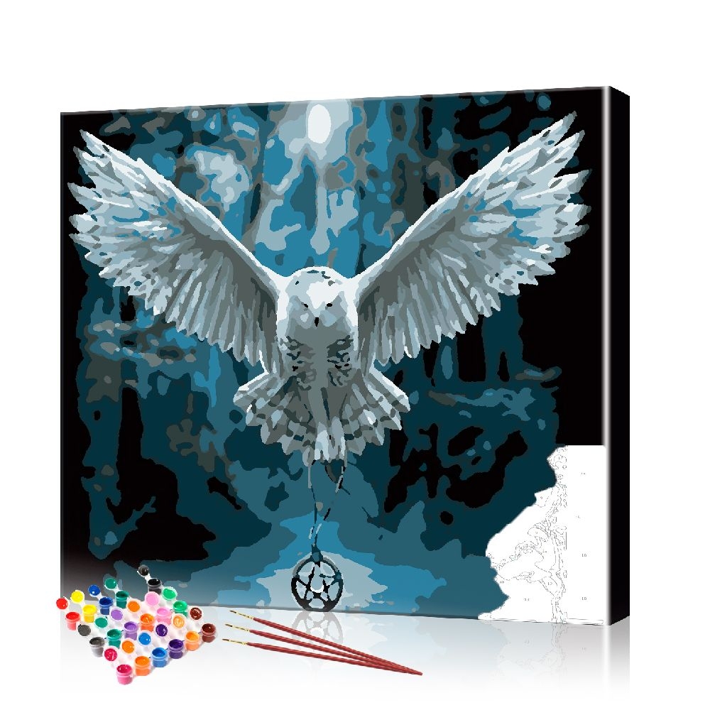 

Картина по номерам ArtSale "Сова" PBN0639 размер 40х40 см