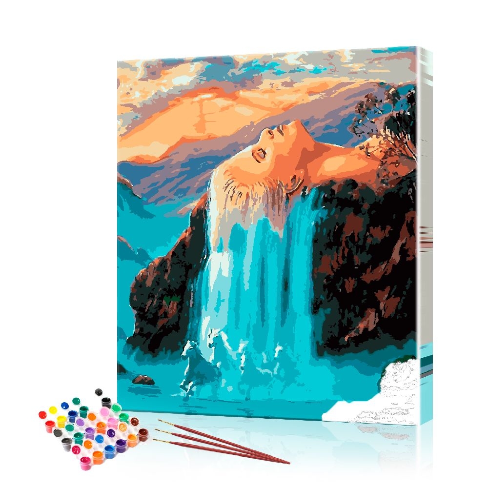 

Картина по номерам ArtSale "Водопад" PBN0567 размер 40х50 см