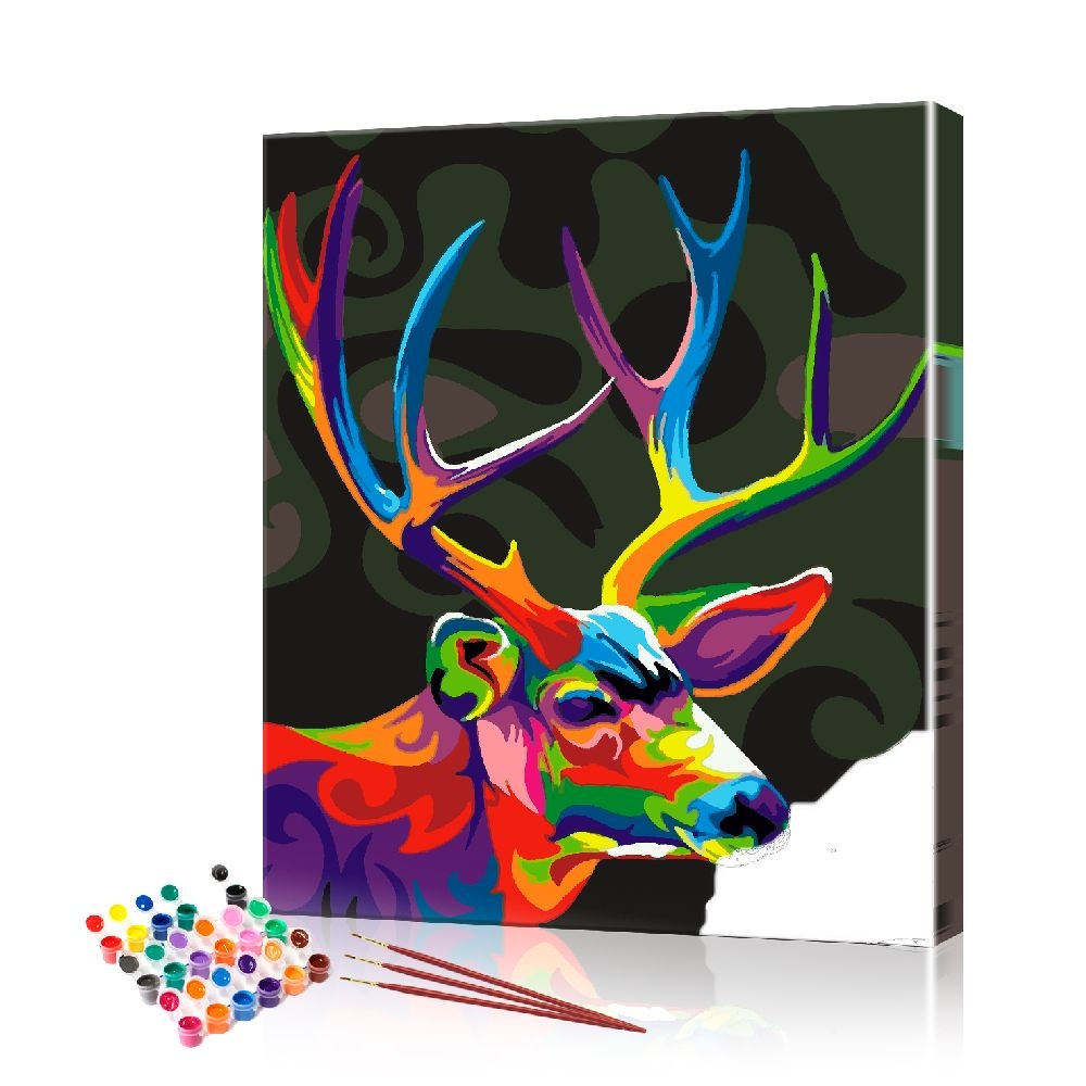 

Картина по номерам ArtSale "Олень" PBN0577 размер 40х50 см