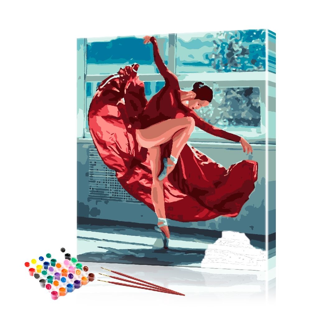 

Картина по номерам ArtSale "Танец" PBN0925 размер 40х50 см