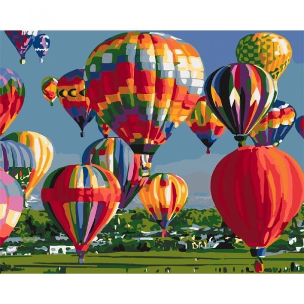 

Набір для розпису за номерами Идейка Приборкуючи небо 40х50 см (КНО2265-mt)