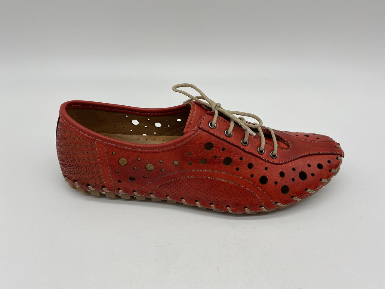 

Мокасины Molly Bessa MB713-1222 kirmizi 37(р) красные