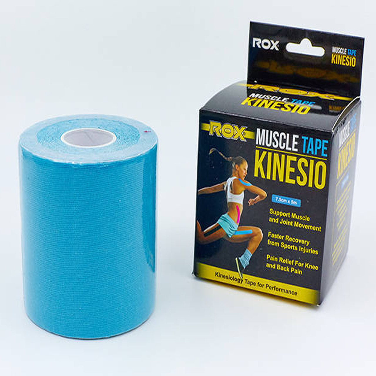 

Эластичный пластырь в рулоне 7,5 х 5м Kinesio tape BC-5503-7,5