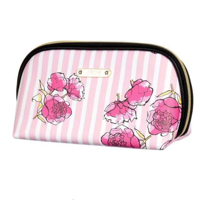 

Косметичка розовая "Розы" (25*14*9) 010LL