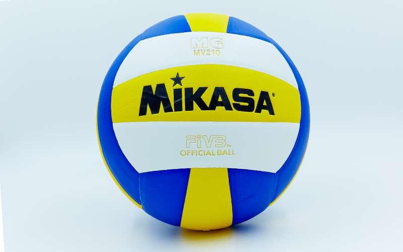 

Мяч волейбольный Клееный PU MIKASA (MV-210) RT-VB-0017