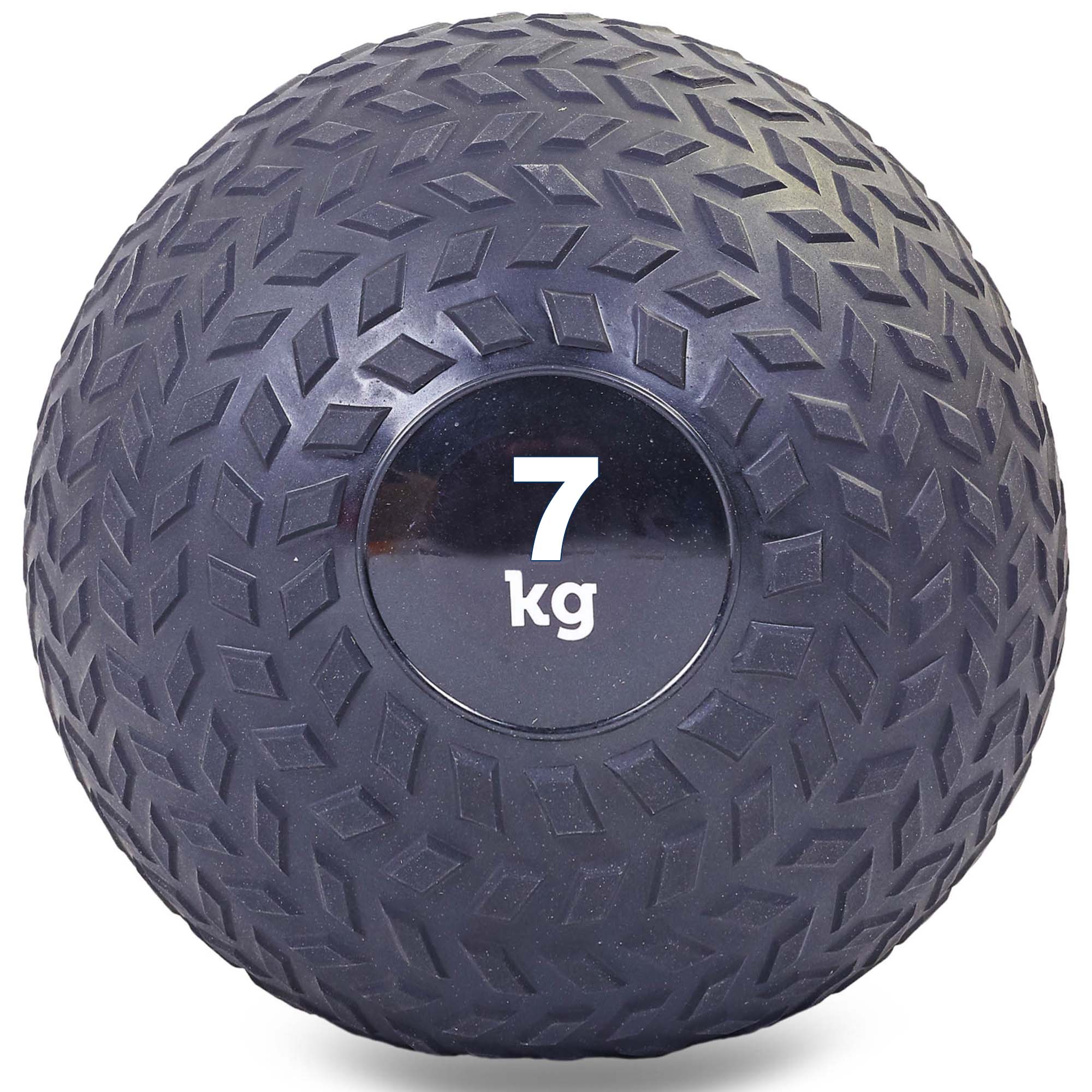 

Мяч медицинский (слэмбол) рифленый SLAM BALL 7кг d-23см FI-5729-7