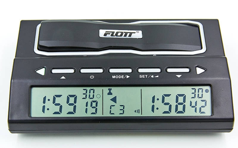 

Часы шахматные электронные FLOTT F908